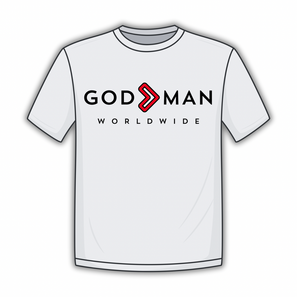 GIGTM White Tee (Passion Red)