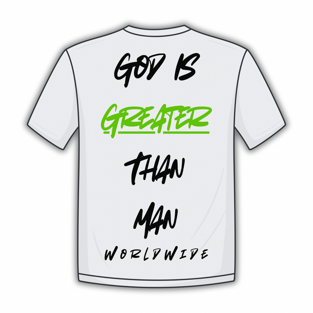 GIGTM White Tee (Eden Green)