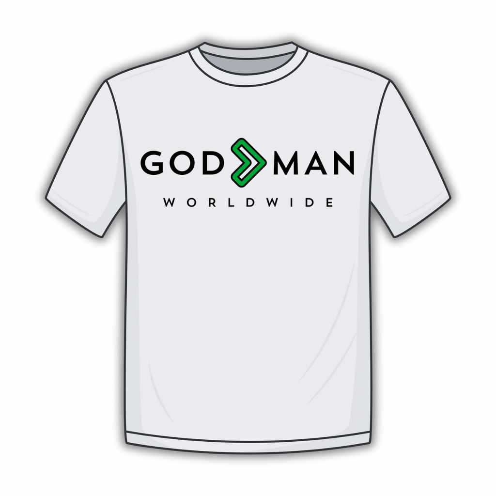 GIGTM White Tee (Prosperity Green)