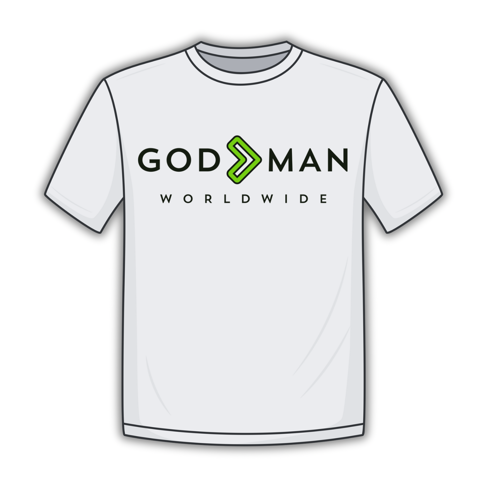GIGTM White Tee (Eden Green)