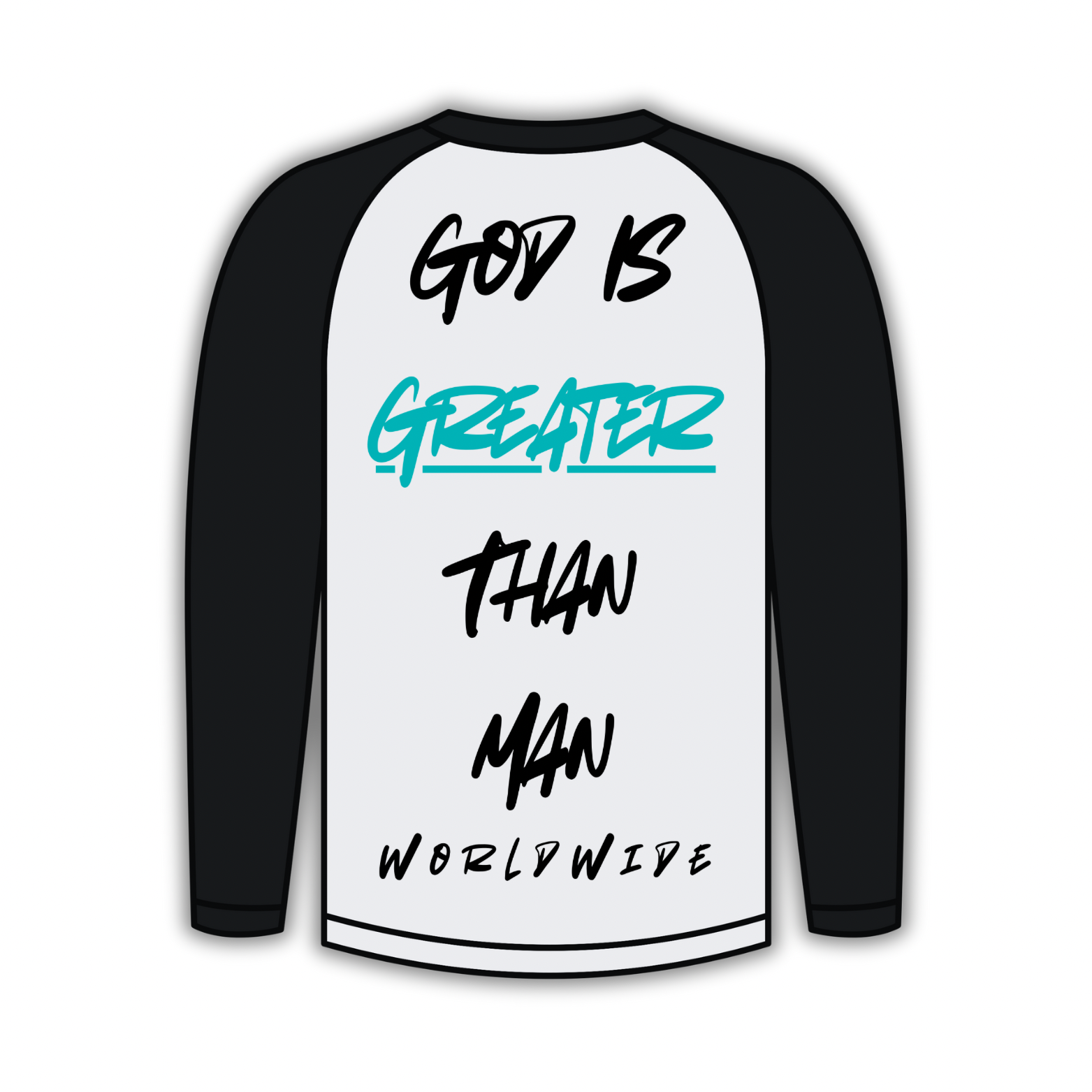 GIGTM Long Sleeve Tee (Tropical Turquoise)