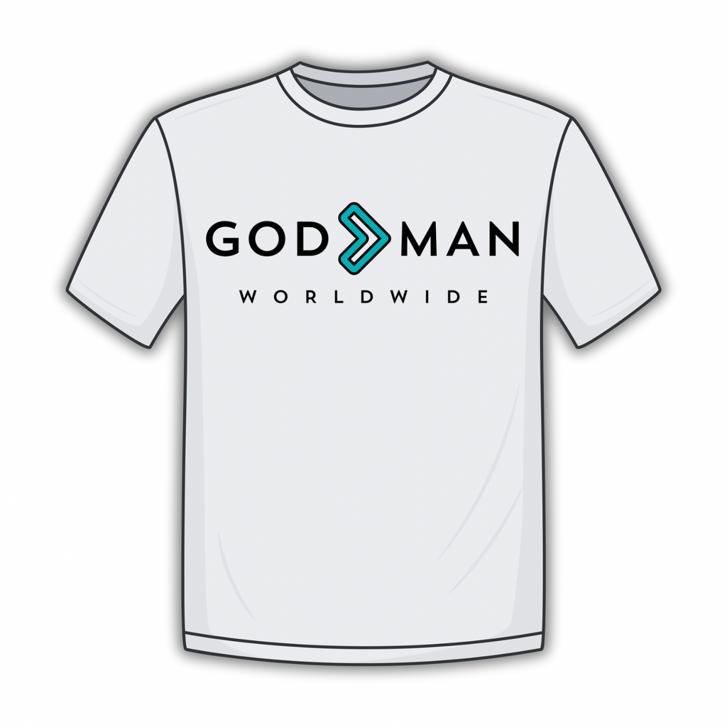 GIGTM White Tee (Tropical Turquoise)